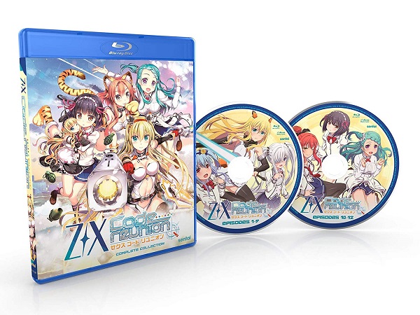 アニメ Blu-ray 全8巻 + CD 12枚セット Z/X Code reunion ゼクス コードリユニオン 全12話BOXセット