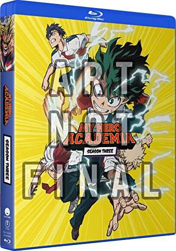 僕のヒーローアカデミア 第3期 39-63話BOX仕かける 新盤 青味花の冠【Blu-ray】