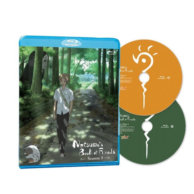 夏目友人帳 参(第3期) 全13話BOXセット 新盤 ブルーレイ【Blu-ray】の 