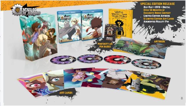 キャノン・バスターズ 全12話コンボパック 限定版 ブルーレイ+DVDセット【Blu-ray】