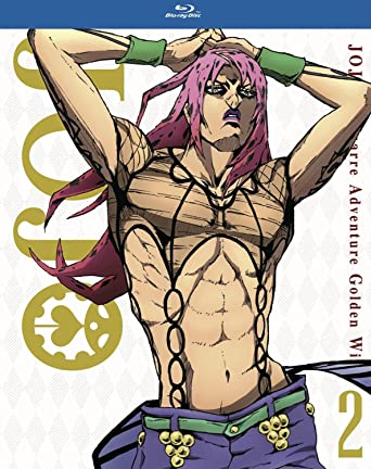 【送料無料】海外版 ジョジョの奇妙な冒険 第5部(全39話) ブルーレイ ジョジョの奇妙な冒険 黄金の風(第5部後半) 21-39話BOXセット 新