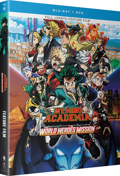 僕のヒーローアカデミアTHE MOVIE ワールド ヒーローズ ミッション 劇場版第3作コンボパック ブルーレイ+DVDセット【Blu-ray】