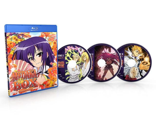 めだかボックス 第1+2期 全24話BOXセット 新盤 ブルーレイ【Blu-ray】