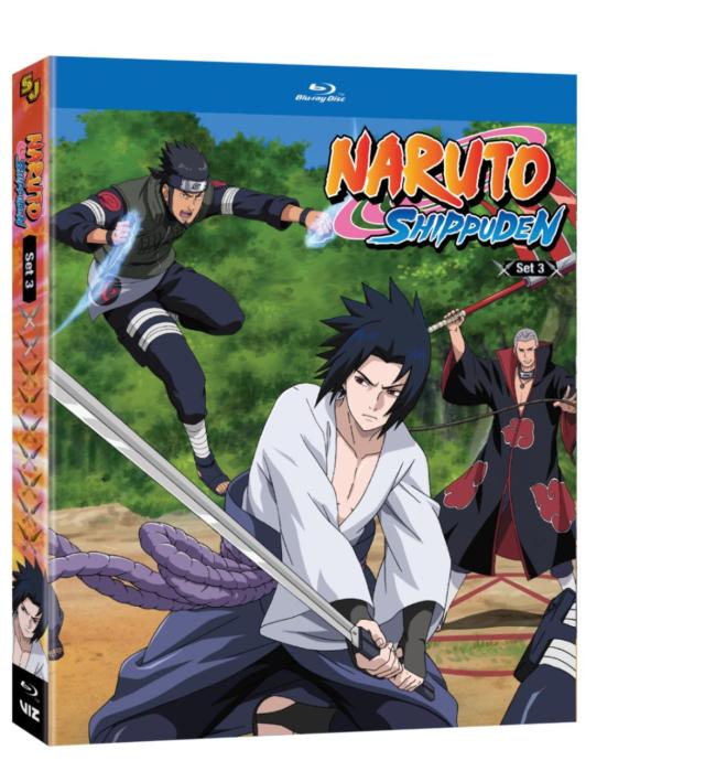 NARUTO -ナルト- 疾風伝 構成成分3 56-82話BOX仕かける 青味花の冠【Blu-ray】