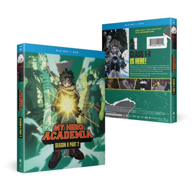 僕のヒーローアカデミア 第6期パート2 127話-138話コンボパック ブルーレイ+DVDセット【Blu-ray】
