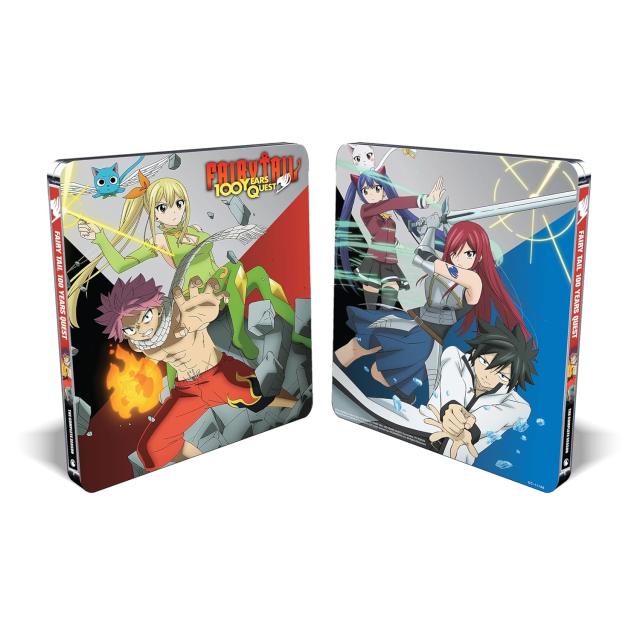 FAIRY TAIL 100年クエスト 全25話BOXセット スチールブック仕様 フェアリーテイルスピンオフアニメ作品 ブルーレイ【Blu-ray】 北米版