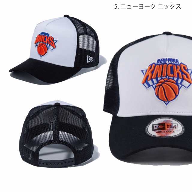 ニューエラ メッシュキャップ NBA NEW ERA A-FRAME MESH CAP ブルズ ネッツ レイカーズ