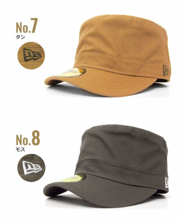 ニューエラ ワークキャップ NEW ERA WORK CAP ミリタリーキャップ