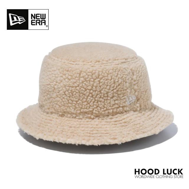 ニューエラ NEWERA ボア フリース バケットハット 01 ボア バケツハット サファリハット コード無し 冬用 温かい帽子 メンズ レディース カップル ペア お揃いの通販は