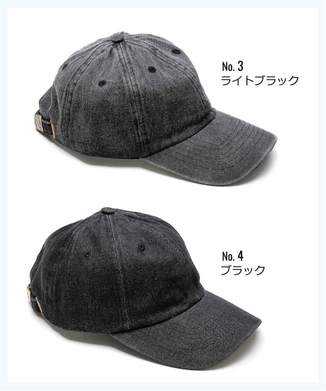 ニューハッタン デニム キャップ ローキャップ ポロキャップ