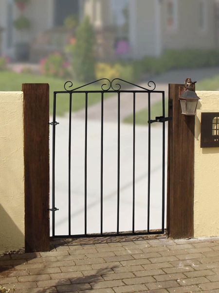 アルミ門扉 ボンド・シングル 柱仕様 片開き エクステリアの通販は