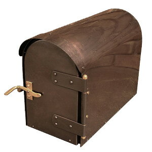 ポスト 郵便受け 壁掛け郵便ポスト デザインポスト 銅製ポスト９型 P-9  ハンドメイドの通販は