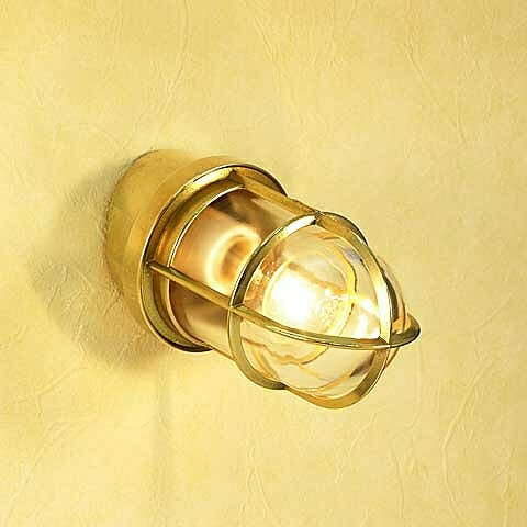 玄関照明 玄関 照明 屋外 門柱灯 門灯 外灯 ポーチライト ポーチ灯 屋外 マリンライト BH2297 CL クリアガラス レトロ 照明 ブラケット 照明器具 おしゃれ E26 普通球 白熱灯 40Wの通販は