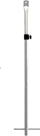 駐車場 カーブミラー用ロングポール アルミ F32 駐車場用品 安全用品 の通販はau Pay マーケット エストアガーデン