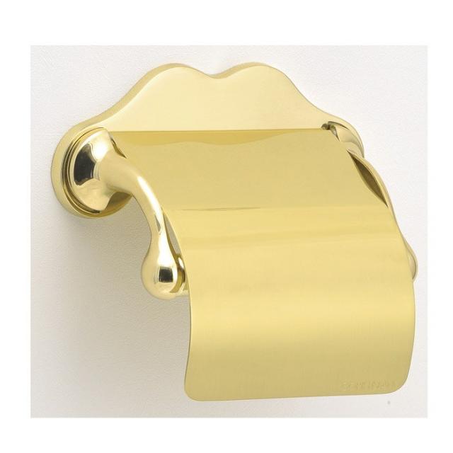 トイレットペーパーホルダー ペーパーホルダー サニタリーアイテム　 TPH2 真鍮製 クリアー仕上げ  トレー おしゃれ 壁 洗面 トイレの通販は 9,570円