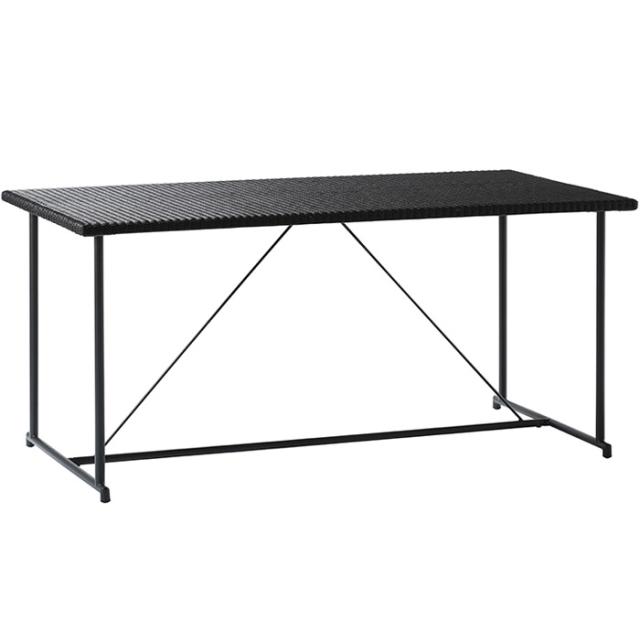 ガーデンテーブル 人工ラタン ラタン 屋外用 ガーデンファニチャー テーブル PATIO PETITE(パティオプティ) MAシリーズ マシリーズ MA-ダイニングテーブル ４人掛けテーブル W1410×D710×H730mm 組立品 高級 おしゃれ ベランダ テラス ガーデン家具 屋外用家具の通販は