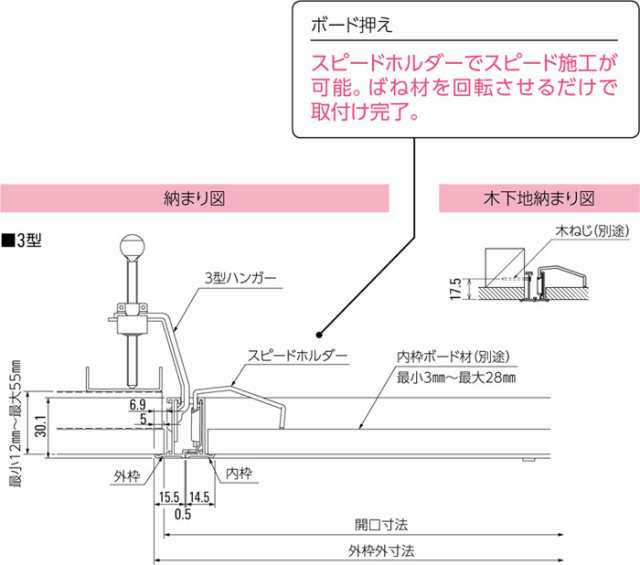 点検口 天井 アルミ天井点検口 鋼製下地 CFZW3-60 ダイケン アルミ