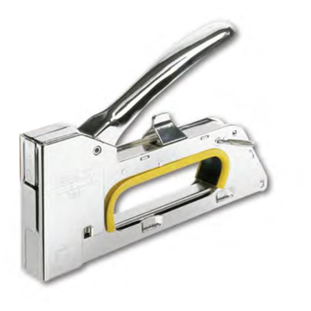 ガンタッカー ラピット社 R-23E 本体 1台 ステープル 19/7・13/9 ステップル ルーフィング 透湿シート 防水シート シート 工具 屋根工事 壁工事の通販は