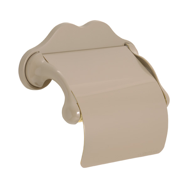 トイレットペーパーホルダー おしゃれ 真鍮 高級 TPH 2 EG アースグレー仕上げ ミルクティー ベージュ 幅125mmの通販は 7,666円