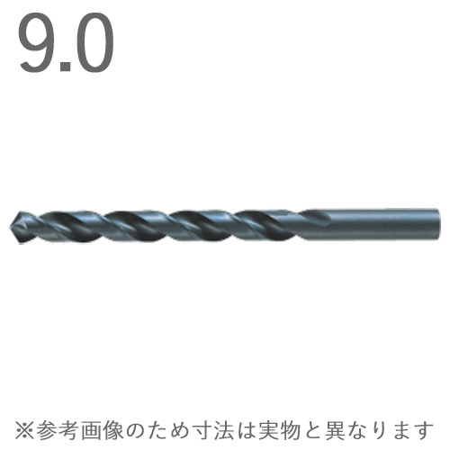 ステンレス用 コバルト KMC2 ストレートドリル 三菱マテリアル コバルトハイス KSDD0900 刃先径9.0×全長126.7×有効長91.7mm 5本1セット単位 ストレート軸 の通販は