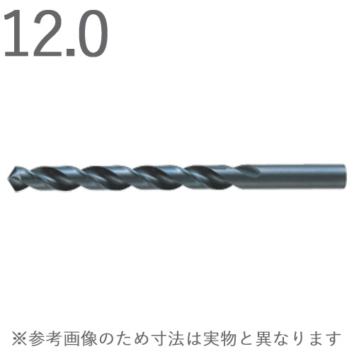 ステンレス用 コバルト KMC2 ストレートドリル 三菱マテリアル コバルトハイス KSDD1200 刃先径12.0×全長152.6×有効長114.6mm 5本1セット単位 ストレート軸 の通販は
