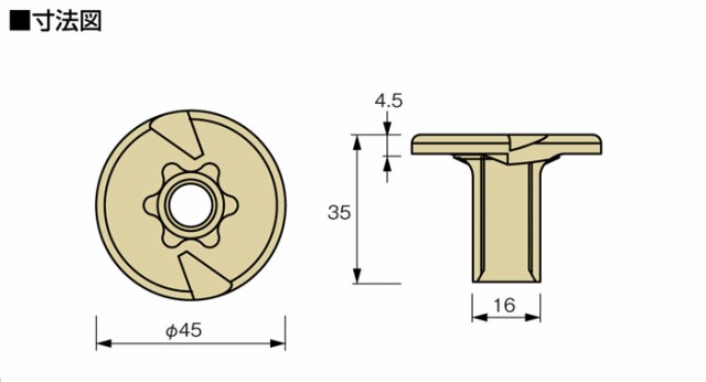 オメガー スクリュー座金 ザボレス AA4454 M12用 座金とナットの一体化