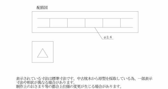 車止め ブロック タイヤ止め おしゃれ 軽量コンクリート製 古枕木風 エッジ 2本組セット 幅60cm 12cm角 オンリースリーパーエッジ 3色 コ