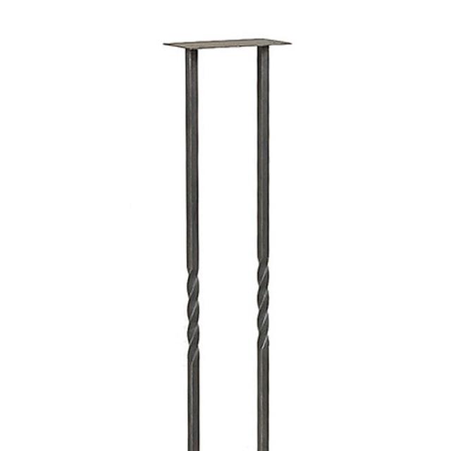 ポスト 郵便受け ポストスタンド クラシック 2型 黒艶消し＋ブロンズ古美仕上げの通販は 36,773円