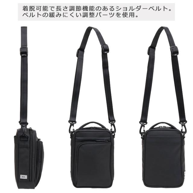 エースジーン ace.GENE フレックスライトコート ショルダーバッグ 撥水 2L 68231 メンズ 軽量 普段 旅行 散歩 ミニショルダー ハンドル付き(北海道沖縄/離島別途送料)