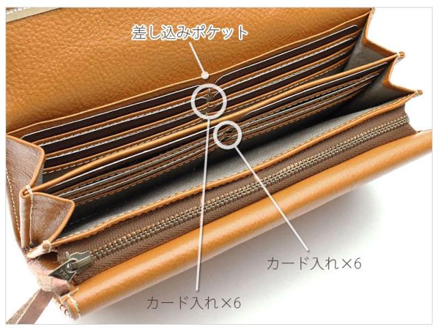 アインソフ Ain Soph 長財布 財布 Hard Pull-up DA499-HP 314232(北海道沖縄/離島別途送料) 正規取扱店_5