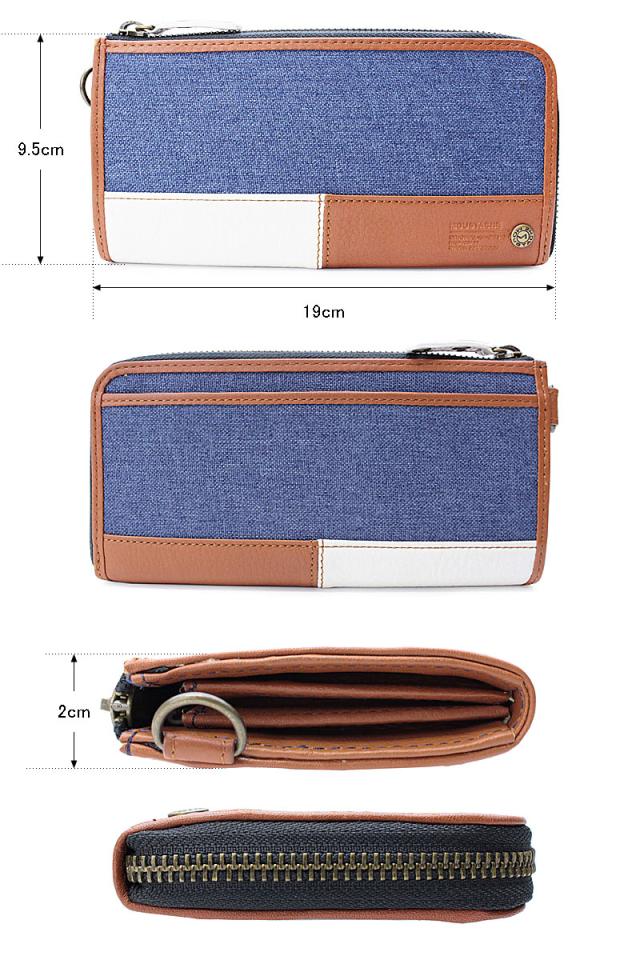 ハーベスト HARVEST L字ファスナー長財布 財布 ムスタッシュ MOUSTACHE