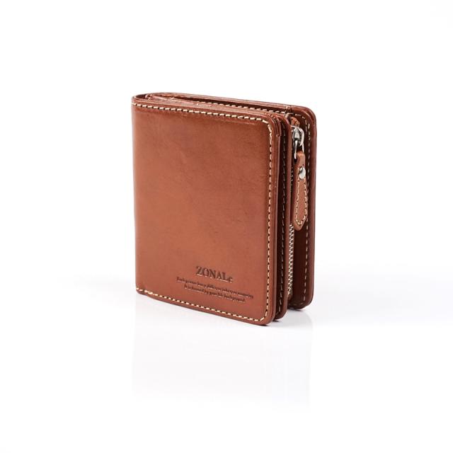 ゾナール ZONALe イタリアンレザー ラウンドファスナー二つ折り財布 レンジナ RENZINA 31084(北海道沖縄/離島別途送料) 正規取扱店 ゾナール ZONALe イタリアンレザー ラウンドファスナー二つ折り財布