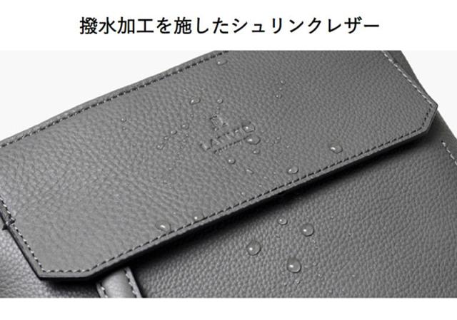 ランバン コレクション LANVIN COLLECTION カンヌ レザーショルダーバッグ B5 日本製 本革 牛革 メンズ 結婚式 冠婚葬祭 慶事 セカンドバッグ クラッチバッグ フォーマル 285111_2