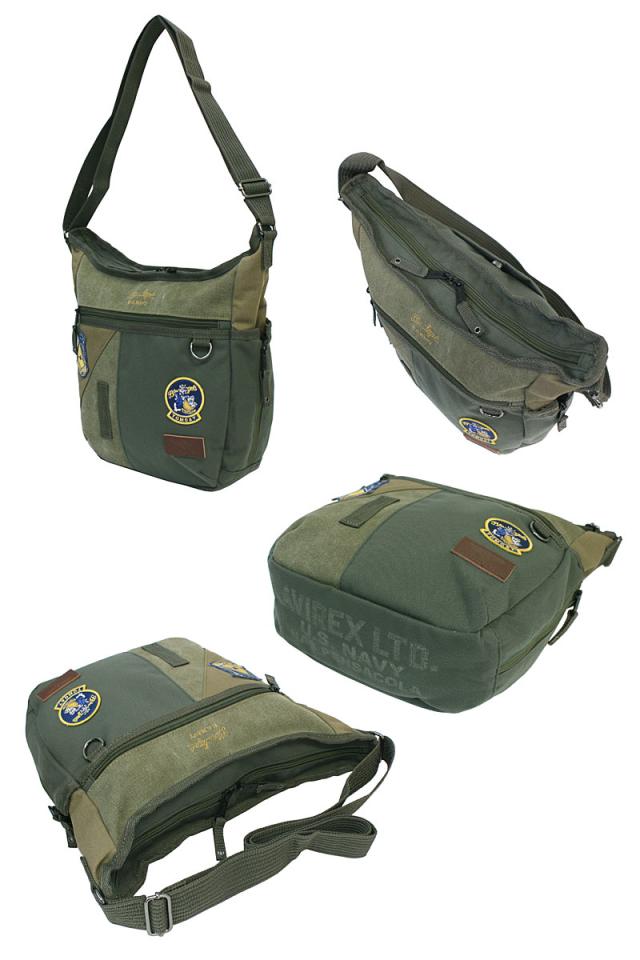 アビレックス アヴィレックス AVIREX 縦型 ショルダーバッグ EAGLE