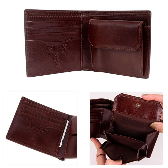 アビレックス アヴィレックス AVIREX BEUDE LIMITED 二つ折り財布