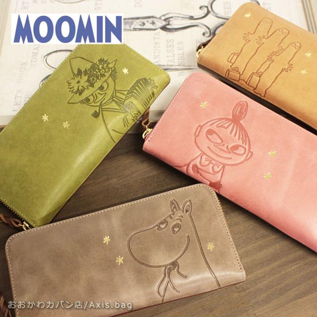 ムーミン MOOMIN ラウンドファスナー長財布 STANDARD スタンダード