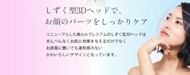 美顔器【 NEW美ルル プレミアム 】RF美顔器 EMS エレクトロポ