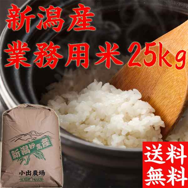 新米 令和5年 新潟産 業務用 米 25kg 送料無料 お米 訳あり米 送料無料 25kg 在庫処分 特別価格 お得米 安い お米 25kg 安い  25キロ お米｜au PAY マーケット