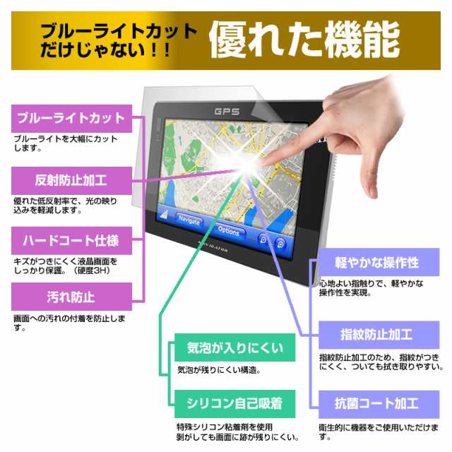 アルパイン 11型WXGA カーナビ EX11V-VO 11インチ ブルーライトカット 反射防止 液晶保護フィルム 指紋防止 気泡レス加工 液晶フィルム  の通販はau PAY マーケット - メディアカバーマーケット