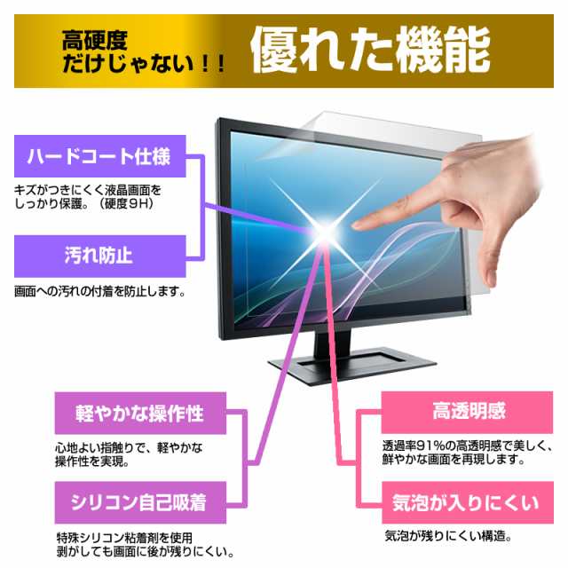 LG 29UB55-B 29インチ 強化ガラス と 同等の 高硬度9H 液晶保護 ...