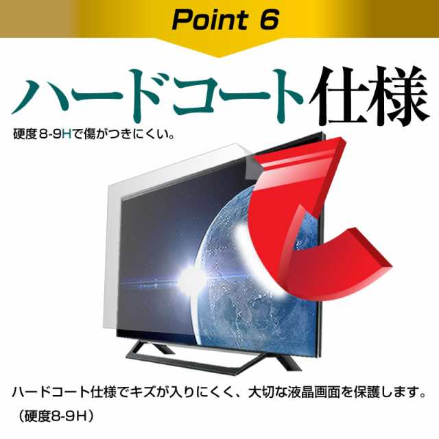 GRANPLE GT32CCX [32インチ] 機種で使える 強化 ガラスフィルム と ...