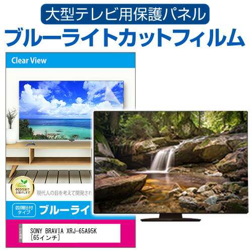 SONY BRAVIA XRJ-65A95K [65インチ] 液晶テレビ保護パネル 65型 ブルーライトカット メール便送料無料