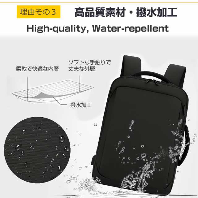 新品　シャオミ Xiaomi 通勤　通学 耐水　ビジネスバッグ リュックサック