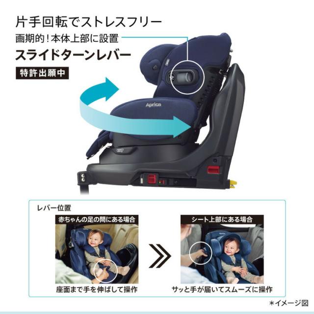 即納 チャイルドシート フラディア グロウ エバー アップリカ 送料無料