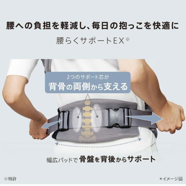 Aprica アップリカ ラクリス AB 抱っこ紐 Laclis 新生児から3歳まで