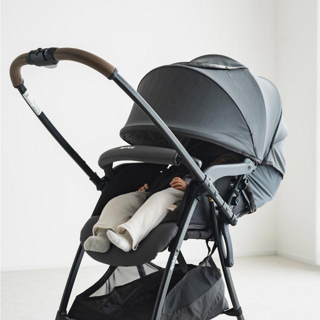 アップリカ Aprica カルーンエアーメッシュAC karoon Air mesh A型ベビーカー 即納 生後1ヶ月の新生児から3歳まで 両対面 正規品 送料無料