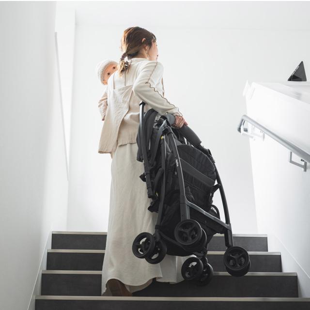 アップリカ Aprica カルーンエアーメッシュAC karoon Air mesh A型ベビーカー 即納 生後1ヶ月の新生児から3歳まで 両対面 正規品 送料無料