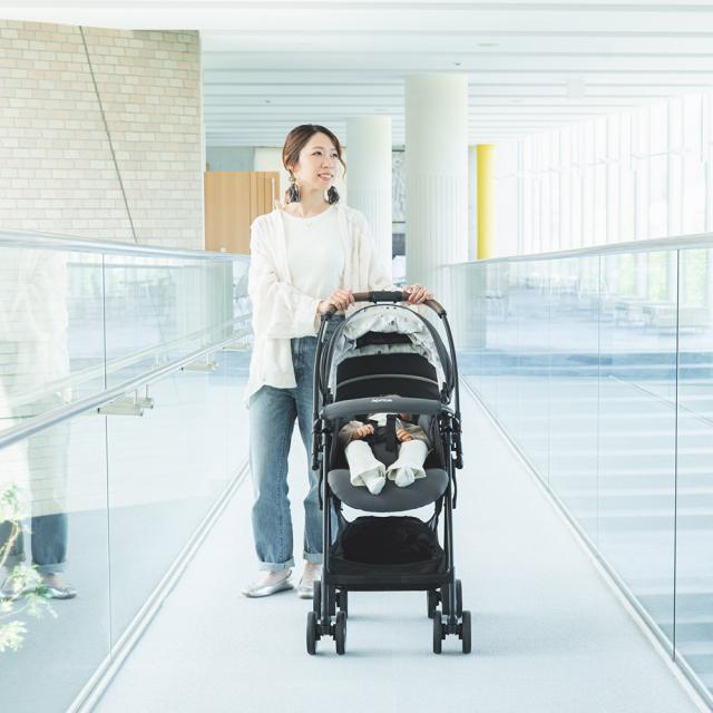 アップリカ Aprica カルーンエアーメッシュAC karoon Air mesh A型ベビーカー 即納 生後1ヶ月の新生児から3歳まで 両対面 正規品 送料無料