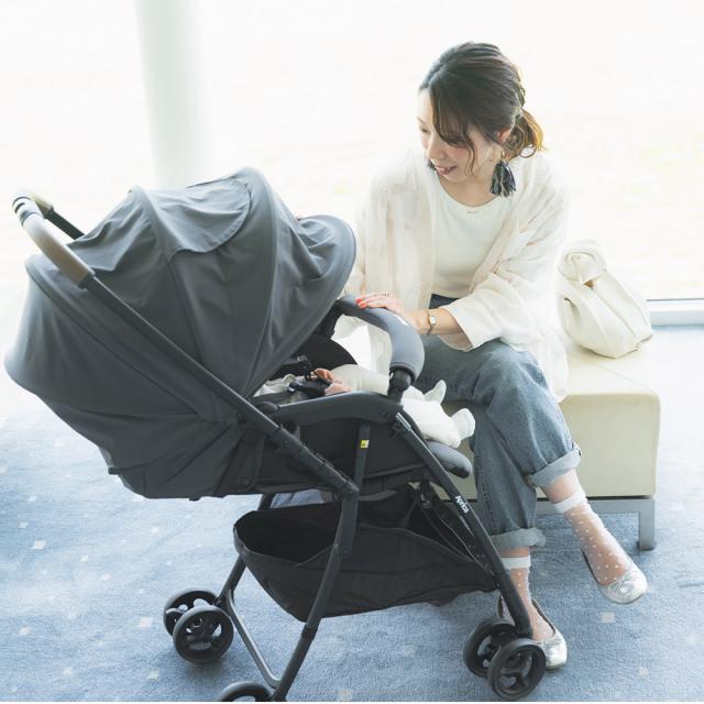 アップリカ Aprica カルーンエアーメッシュAC karoon Air mesh A型ベビーカー 即納 生後1ヶ月の新生児から3歳まで 両対面 正規品 送料無料