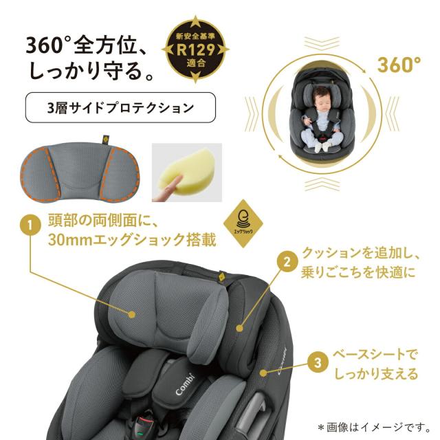 コンビ THE S ISOFIX エッグショック ZC-690 チャイルドシート